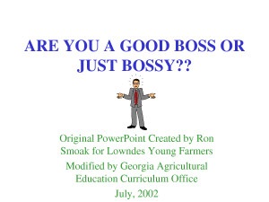 Good Manager - PowerPoint by yof30627