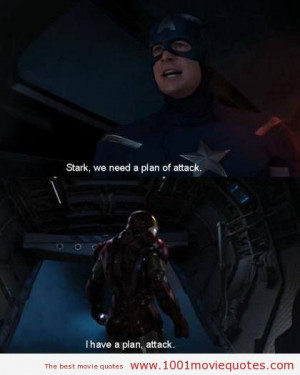 Funny Iron Man Avengers Quote