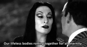 Tell us how do you think Morticia and Gomez would spend Valentine’s ...