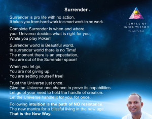 Spiritual Surrender Quotes a true spiritual journey