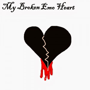 EMO BROKEN HEART WITH BLOOD HD WALLPAPER 2014 LATEST