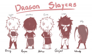 dragon slayers lineup by hyokka