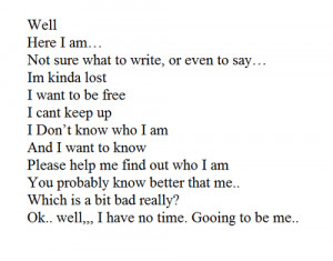 who am i quotes