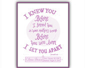New Baby Girl Gift, Instant Download Personalized Baptism Gift, Girls ...