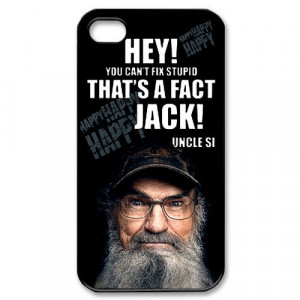 Hey Jack Duck Dynasty Apple Iphone 4S/4 Case Cover Uncle Si Silas It ...