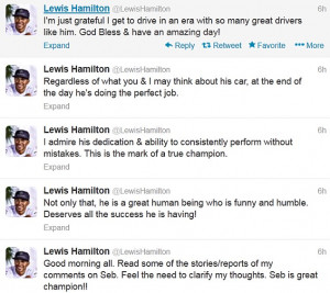 dailymail.co.ukLewis Hamilton calls Sebastian Vettel a 'true champion ...