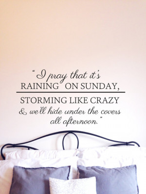 Keith Urban Raining Sunday