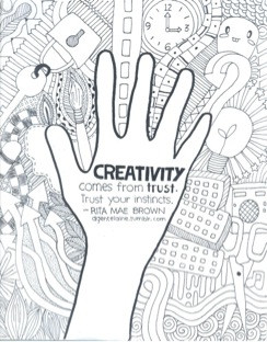 creativity quote, creativity, Rita Mae Brown, inspiring creativity