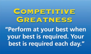 Leadership - Competitive Greatness