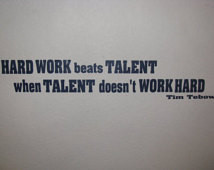 ... Talent Tim Tebow Quote Vinyl Wall Decal Vinyl Lettering Wall Quote