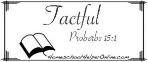 Tactful Character Study - Homeschool Helper Online