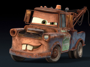 Mater The Old Tow Truck From The Movie Cars Wallpaper