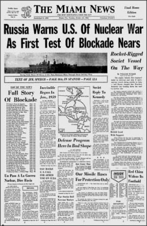 The Miami News , Oct. 23, 1962.
