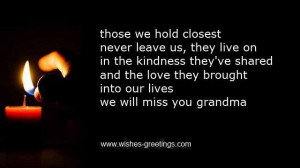 short comfort prayer deceased-grandma-quotes