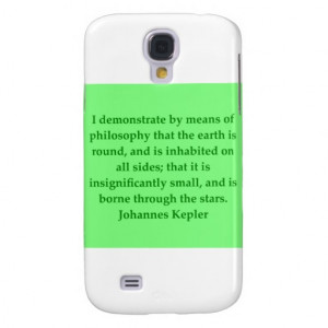 Johannes Kepler quote Galaxy S4 Case