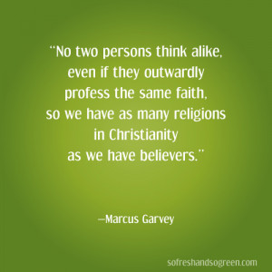 Quote From Marcus Garvey, Stereotypes, And Environmentalists # ...
