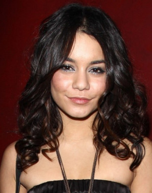 Vanessa Hudgens Long Curly Hairstyle