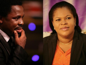 Prophet TB Joshuaâ€™s and wife , Evelyn Joshua