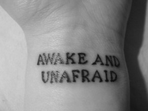 awake, lyrics, mcrmy, my chemical romance, tattoo, unafraid