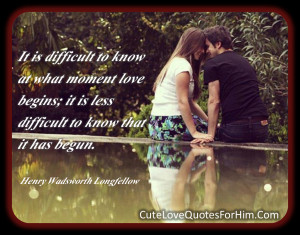 Cute love Quotes For him Cards