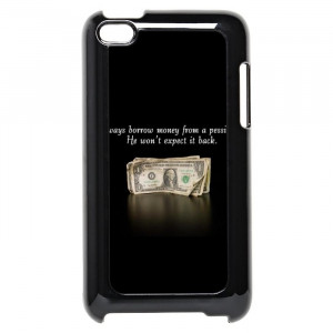 Funny Words Of Wisdom Quotes iPod Touch 4 Case