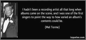 Recording Artist Quotes