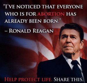 President Ronald Reagan: 