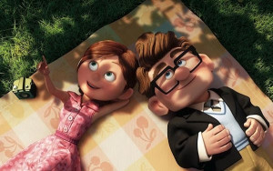 Pixar's UP, Carl and Ellie Fredicksen.