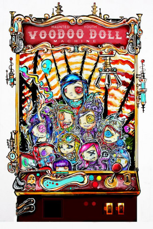 ... Town Art, Dolls Claw, Ghost Town Band Art, Voodoo Dolls, Claw Machine