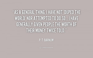 Barnum Quotes