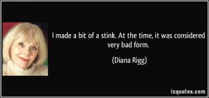 More Diana Rigg Quotes