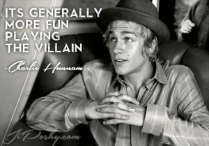 jiposhy what s your thoughts on charlie hunnam # quotes
