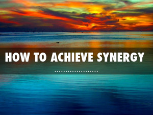 HOW TO ACHIEVE SYNERGY