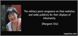 The military posts vengeance on their websites, and seeks publicity ...
