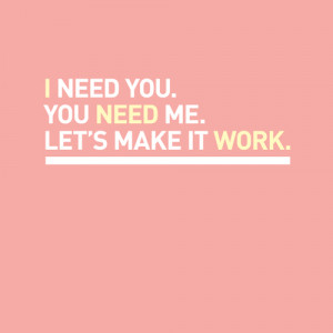 need you.