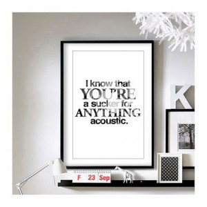 Lyric Quotes 'Mixtape' A3 Art Print by BrixtonCreative on Etsy