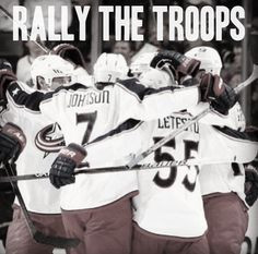 Rally the troops Columbus! #Hockey #CBJ #Quotes