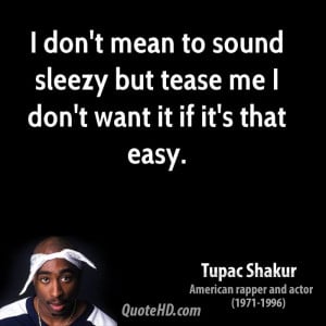 Tupac Shakur About Trust