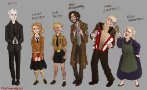 The Book Thief character sheet by MissySerendipity