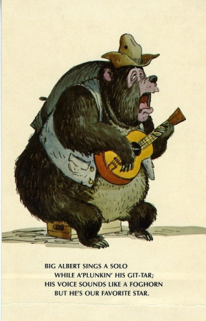 Country Bear Jamboree ~ Big Al .....Just for you Daddy, your favorite!