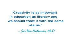 Creativity Quote by Sir Ken Robinson, Ph. D.