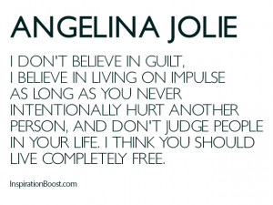 Angelina Jolie Freedom Quotes