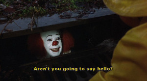 clown, medo, movie, pennywise, quote, screen cap, stephen king