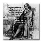 Mathematics: Blaise Pascal Tile Coaster