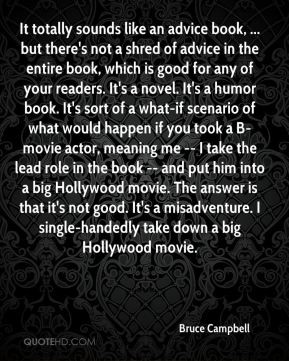 ... misadventure. I single-handedly take down a big Hollywood movie