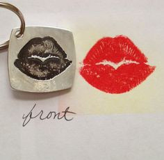 ... Chain Made form your actual kiss print. Makes a great deployment gift