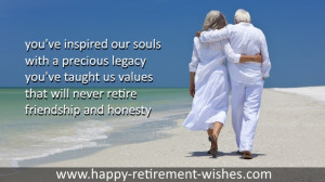 WISHES RETIREMENT SPECIAL PERSONS