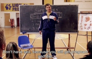 coach carr is by no means the star of tina fey s hit comedy mean