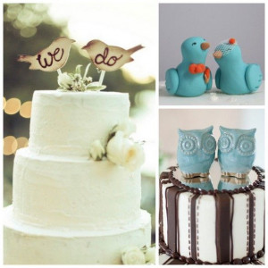 cute & crafty :: {cake toppers} | Engaged & Inspired