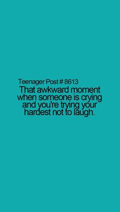 Teenager post More